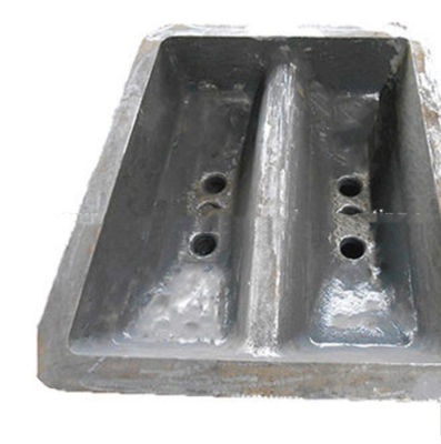 Two Cavity Dross Pan Steel Castings 1500x1500