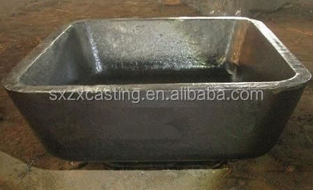 Large 5 Quart Capacity Dross Pan with Polished Finish for Efficient Slag Removal