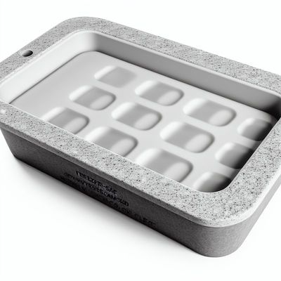 Freezer Safe Artificial Stone Mould with Non-Stick Coating Easy to and Clean
