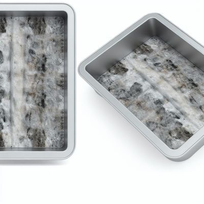 Freezer Safe Artificial Stone Mould with Non-Stick Coating Easy to and Clean