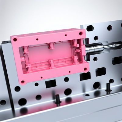 Pink Injection Moulding Mould with Easy Cleaning and Optimal Functionality