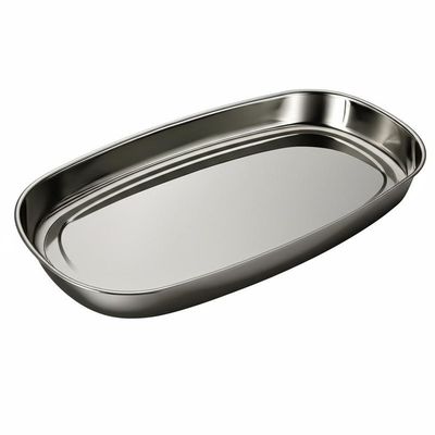 Large 5 Quart Capacity Dross Pan with Polished Finish for Efficient Slag Removal