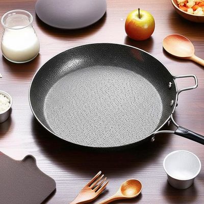 5 Quart Scratch Resistant Dross Pan for Household Supplies with Double Handle