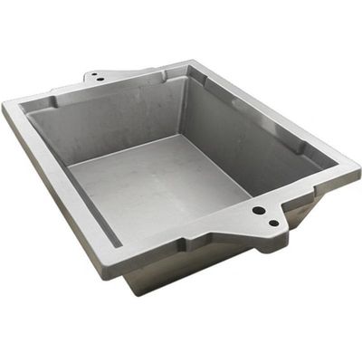 Custom Cast Iron Slag Pan with 2000*1250*750 Dimension and 20~50hrc Hardness for Hot Aluminum Dross Separator